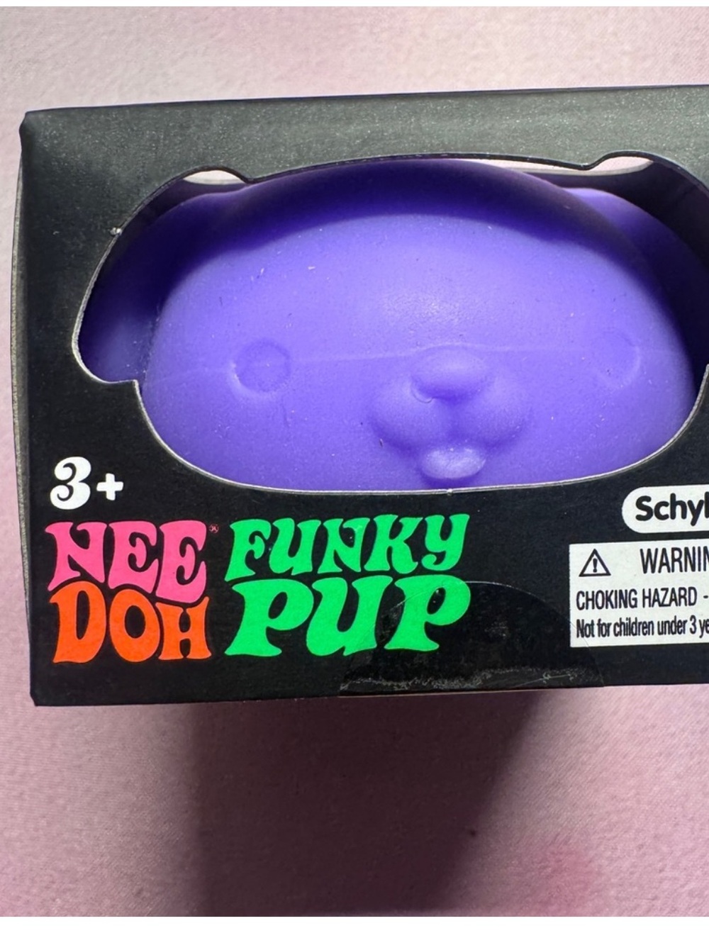 Schylling NeeDoh Funky Pup Purple NWT - Picture 3 of 3